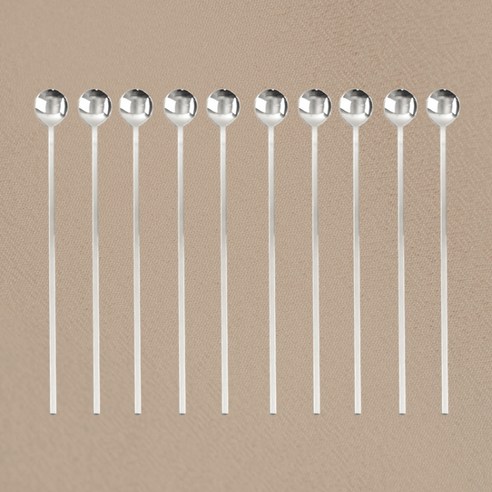 윌리브 국산 304스텐 라르고2 커트러리 티스푼 롱, 10개, 단품