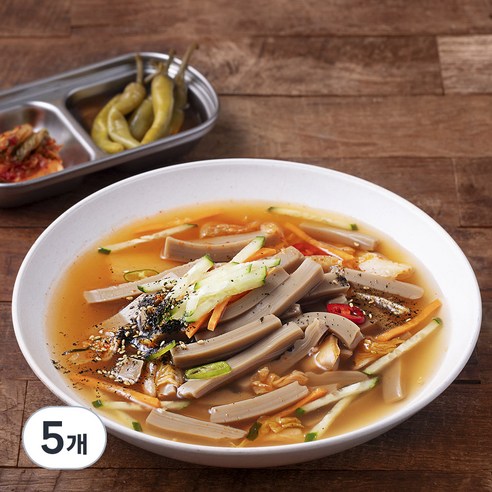 프레시지 밀키트 심프라이스 도토리 묵사발, 762g, 5개