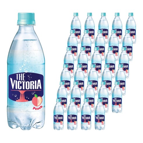 웅진빅토리아 복숭아 탄산음료, 500ml, 60개