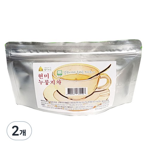 현미그린 유기농 현미누룽지차, 3g, 25개입, 2개