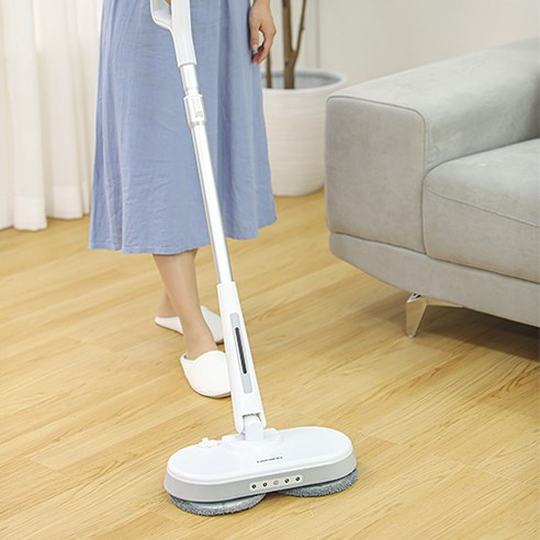 집안 청소를 혁명화하는 대우어플라이언스 물분사 듀얼파워 무선 물걸레 청소기
