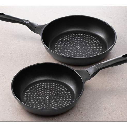 코멧 키친 티타늄코팅 프라이팬 2종 세트, 프라이팬 24cm + 프라이팬 28cm, 1개