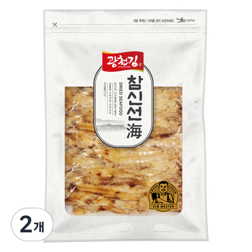 참신선해 구운 순살 아귀포, 500g, 2개