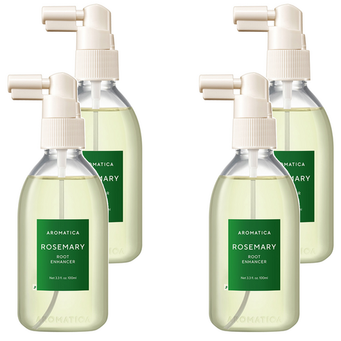 아로마티카 로즈마리 루트 인핸서 두피 에센스, 100ml, 4개