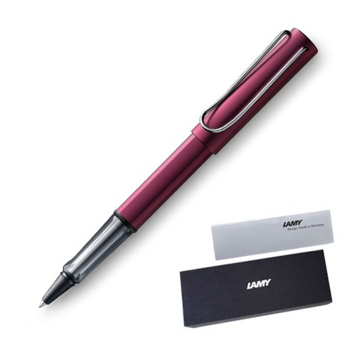 LAMY 알스타 수성펜 + 하드케이스 + 리플렛, 다크퍼플, 1개