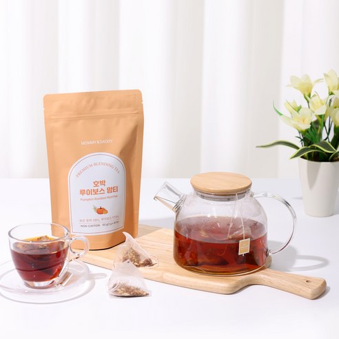육아맘 필수템! 마미앤대디 호박 루이보스 맘티로 힐링하세요!