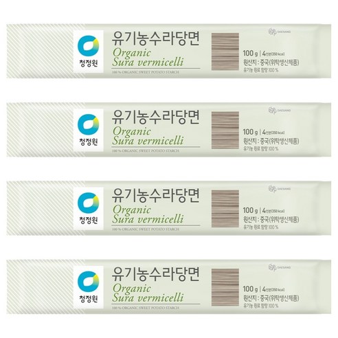 청정원 유기농 수라당면