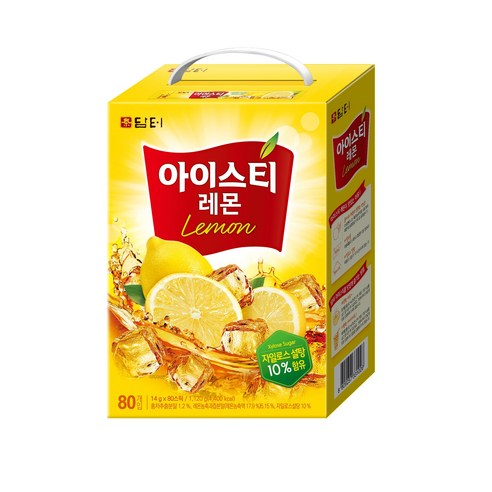 담터 레몬 아이스티 80T, 14g, 80개입, 1개