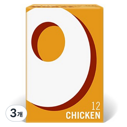 옥소 치킨 스톡 큐브, 71g, 3개