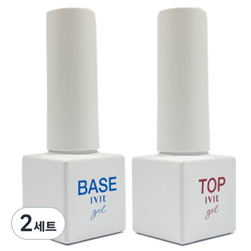 아이빛 케라틴 베이스 젤네일 5ml + NON 탑젤 5ml, 베이스젤 + 탑젤, 2세트