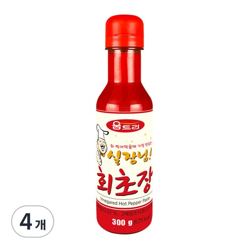움트리 실장님 회초장, 300g, 4개