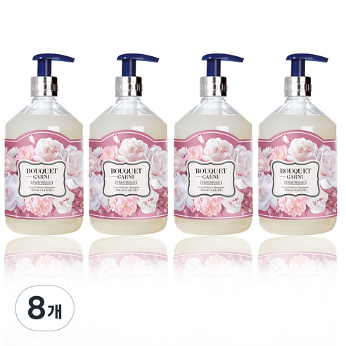 부케가르니 딥퍼퓸 샴푸 체리블라썸향, 500ml, 8개