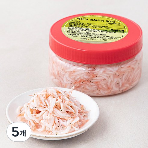 일미식품 국내산 참새우젓, 5개, 500g