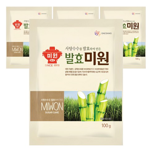 미원 청정원 발효, 100g, 4개
