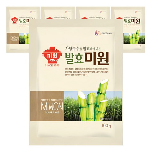 미원 발효 미원, 100g, 5개