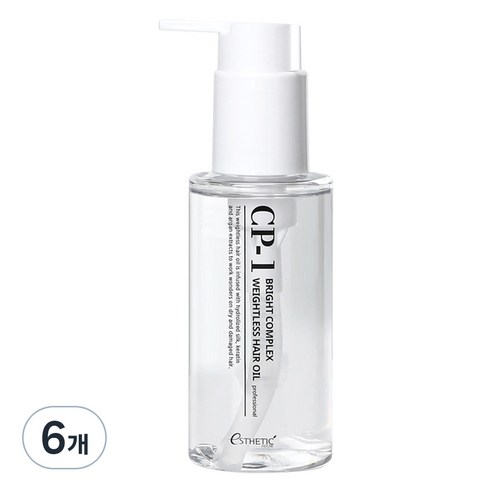 씨피원 브라이트 콤플렉스 웨이트리스 헤어오일, 6개, 100ml