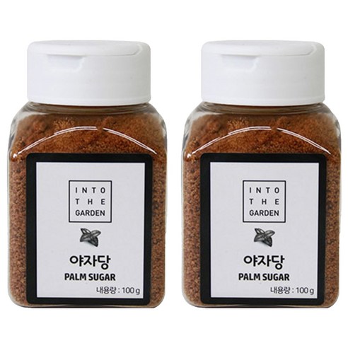 딜리셔스마켓 천연설탕 팜슈거 야자당, 100g, 2개