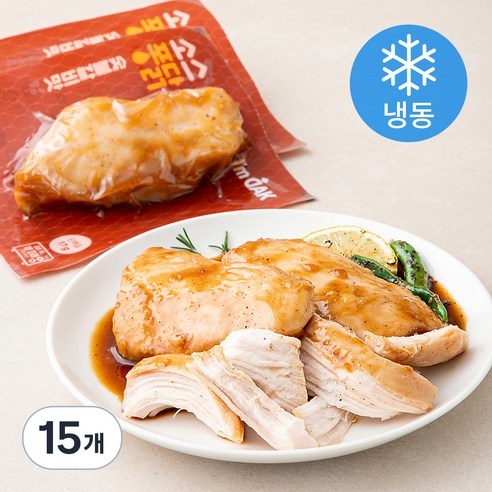 아임닭 소스퐁닭 숯불갈비맛 (냉동), 15개, 100g