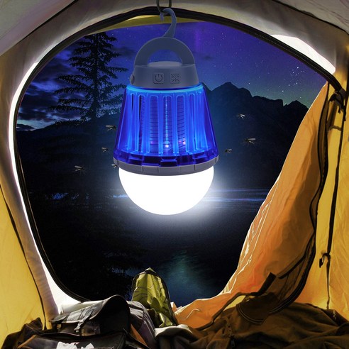모기 걱정 없이 즐기는 캠핑, 코멧 LED 모기퇴치 캠핑랜턴