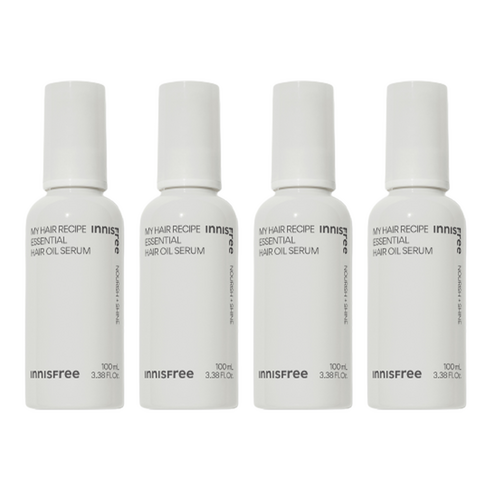이니스프리 마이 헤어 레시피 에센셜 오일 세럼, 4개, 100ml