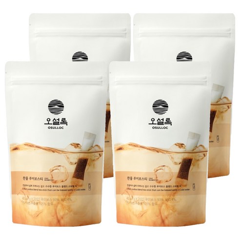 오설록 찬물 루이보스티, 2g, 20개입, 4개