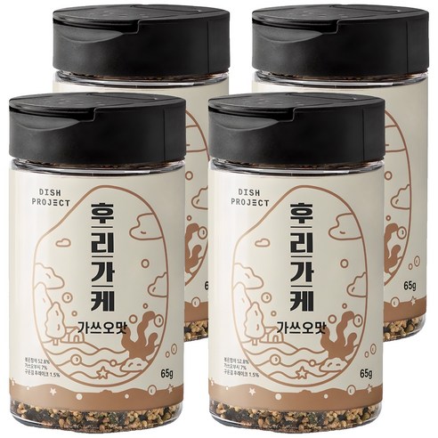 디쉬프로젝트 가쓰오맛 후리가께, 65g, 4개