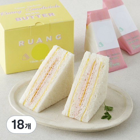 루앙 딸기 샌드위치, 63g, 18개
