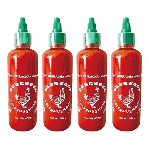 스리라차 칠리소스, 400g, 4개