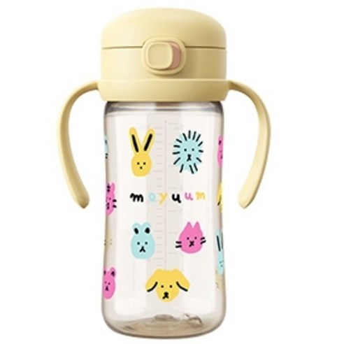 6개월 아기 첫 빨대컵, 모윰 원터치 빨대컵으로 시작하세요!