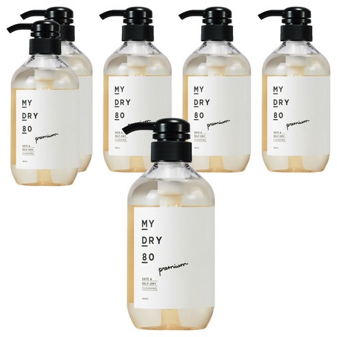 라비킷 마이드라이80 세탁세제 본품, 480ml, 6개