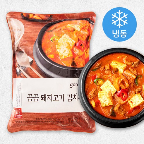곰곰 돼지고기 김치찌개 (냉동), 1.1kg, 1개