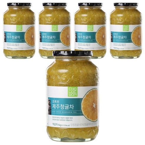 초록원 제주청귤차, 1kg, 1개입, 5개
