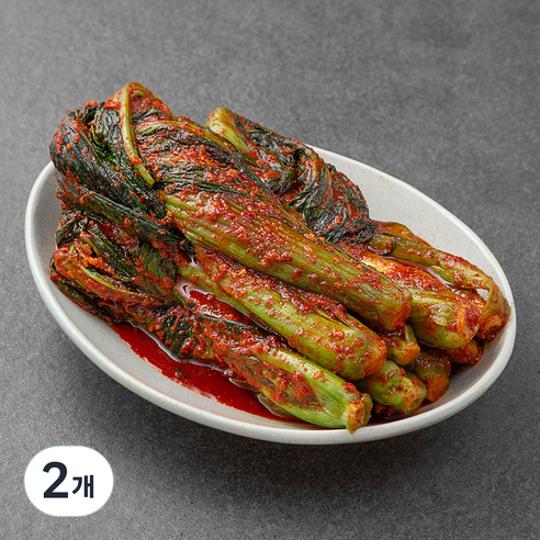 정담은김치 신영 갓김치, 2kg, 2개