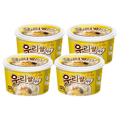 세이면 우리쌀 떡국, 181g, 4개