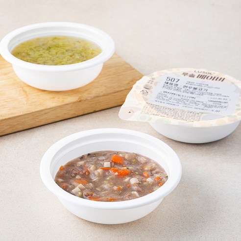 루솔 이유식 5단계 반찬+국 한우세트 (냉장), 400g, 1세트
