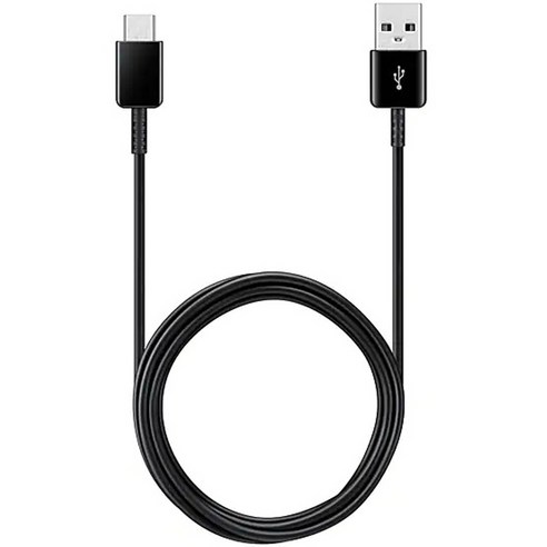 삼성전자 USB 충전 케이블 C타입 EP-DG930, 블랙, 1개