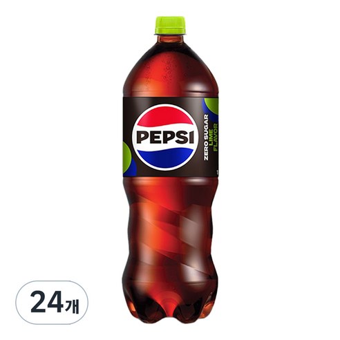 펩시 제로 슈거 탄산음료, 1.5L, 24개