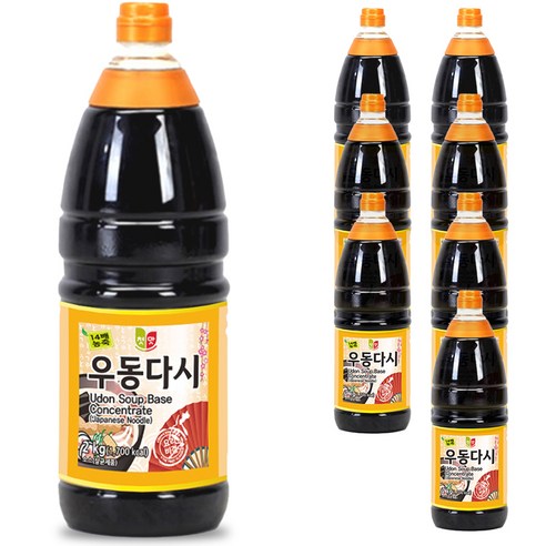 첫맛 우동다시, 2kg, 8개