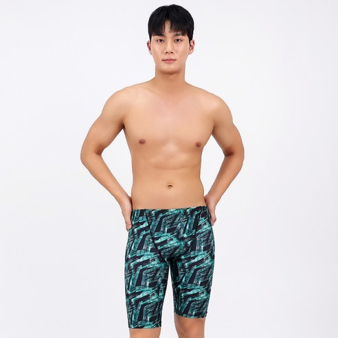 아쿠아티카 남성용 실내 사각 수영복 BH06