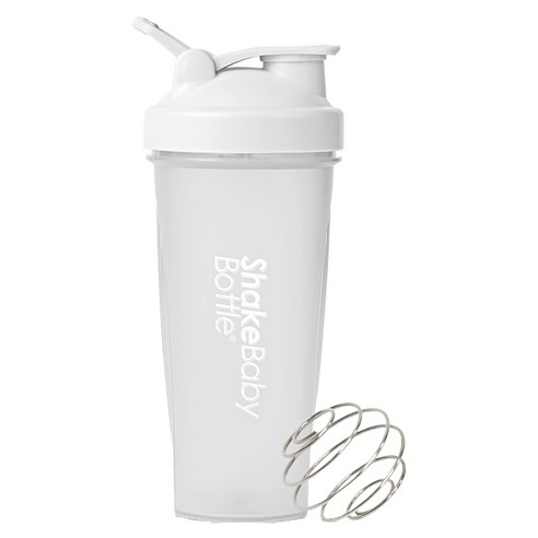 쉐이크베이비 보틀 쉐이커 790ml 1입, 화이트, 1개