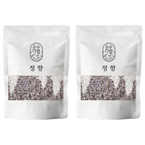 순수다함 정향, 100g, 2개