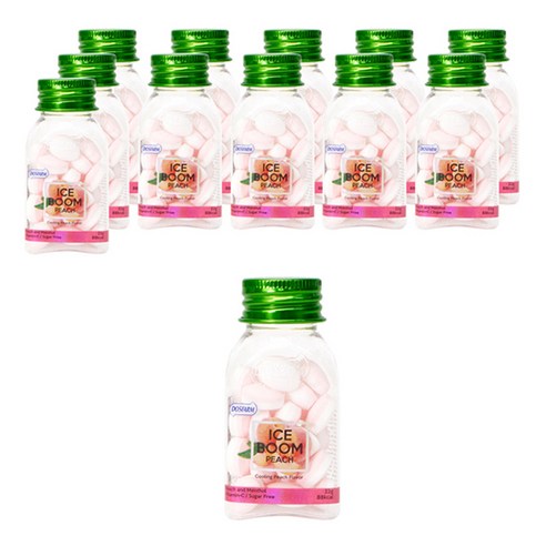 DO''SFARM 아이스붐 복숭아향캔디, 22g, 12개