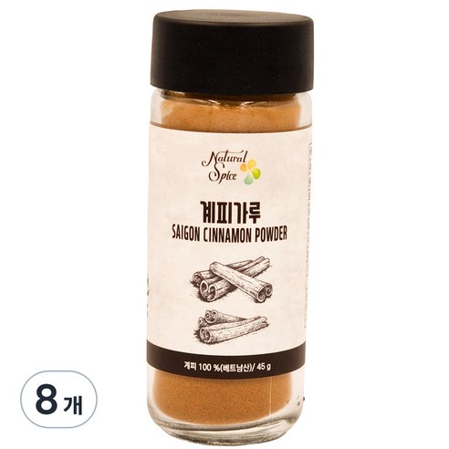 내츄럴스파이스 계피가루, 45g, 8개