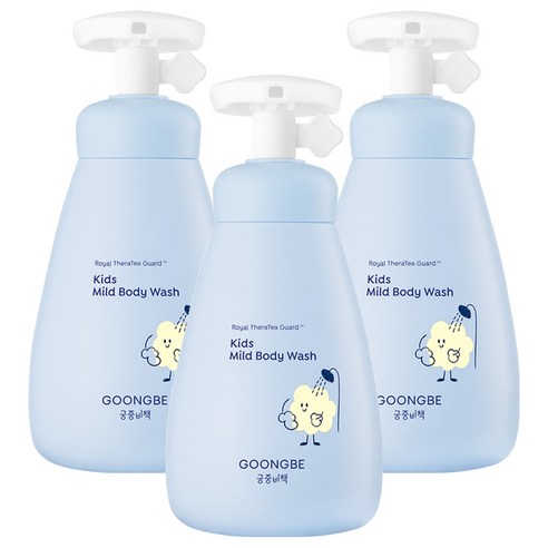 궁중비책 마일드 바디워시, 300ml, 3개