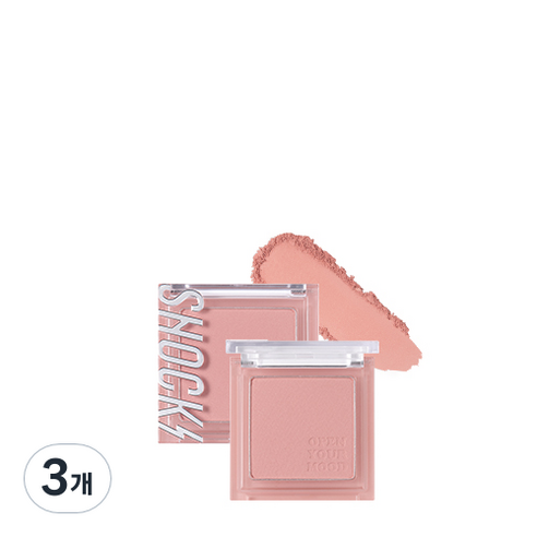토니모리 더 쇼킹 스핀오프 블러셔 5.5g, 02 러브로지, 3개