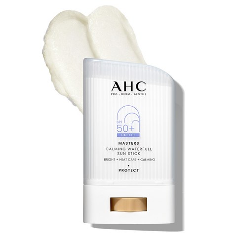 AHC 마스터즈 카밍 워터풀 선스틱 SPF50+ PA++++, 22g, 5개