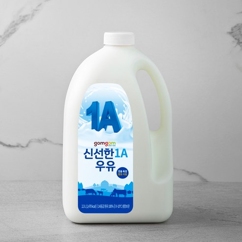 노브랜드 추천상품  곰곰 신선한 우유, 2.3L, 1개