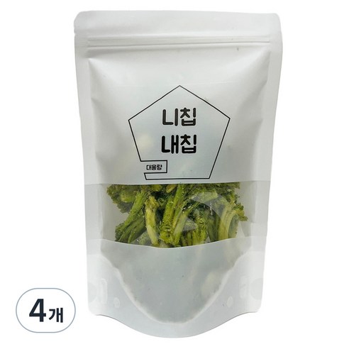 니칩내칩 건조 브로콜리, 60g, 4개