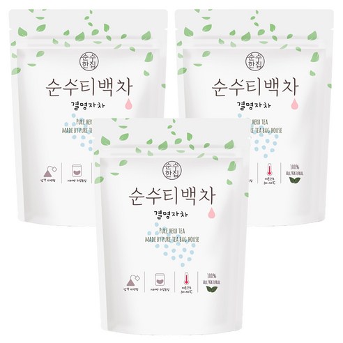 순수한집 결명자차, 1g, 50개입, 3개