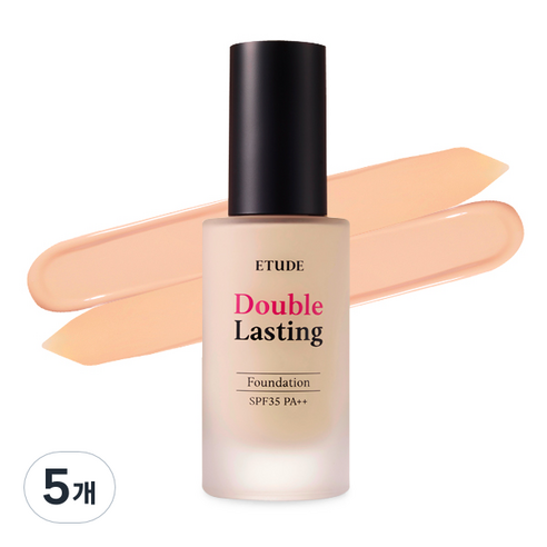 에뛰드 더블래스팅 파운데이션 30g, 라이트바닐라, 5개